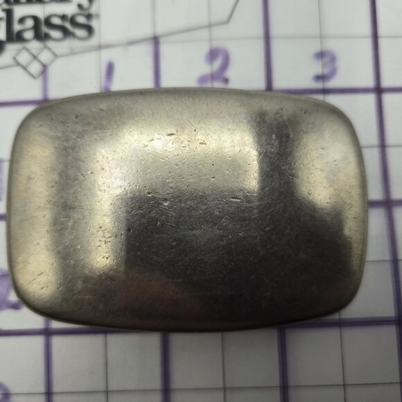 Century Canada Pewter-Metal Belt Buckle No Design Can Be Engraved 3"X2" - Picture 1 of 5